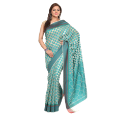 Green Banarasi Saree